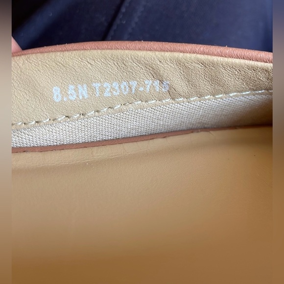 Trotters Holly Ballet Flats Slingback | Blush Leather | Size 8.5N (Narrow) - Picture 9 of 13